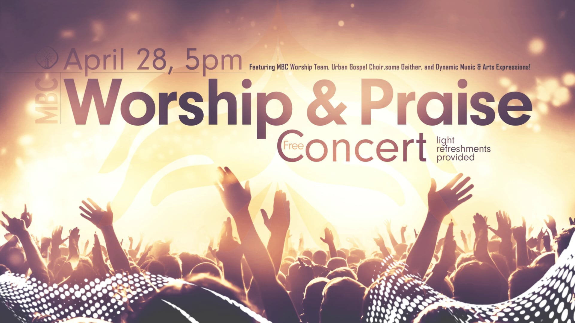 Worship Concert Announcment Millington Baptist Church