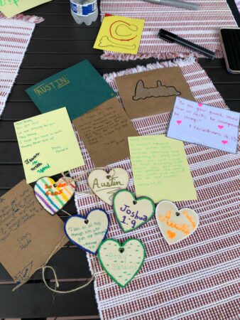 Austin letters virtual camp