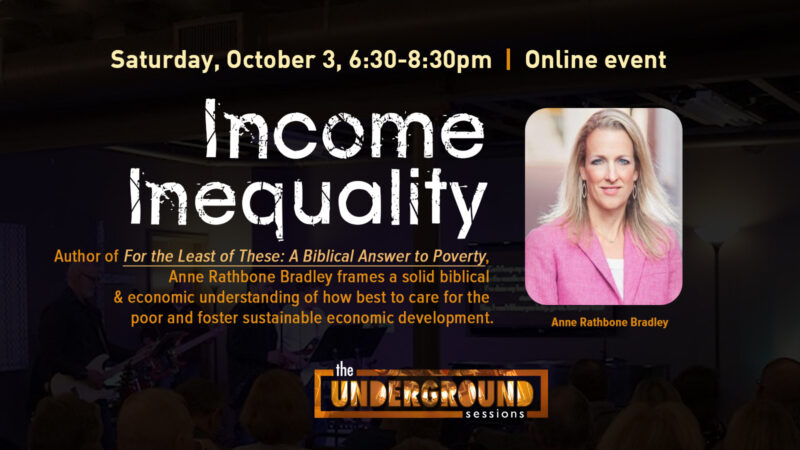 Underground Sessions, Saturday, October 3, 6:30pm