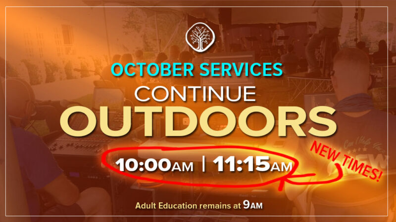 Sunday Services in October