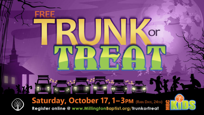 Trunk or Treat 2020, Oct. 17