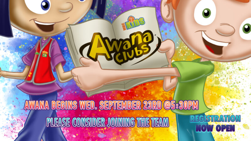 AWANA begins September 23rd, 2026!