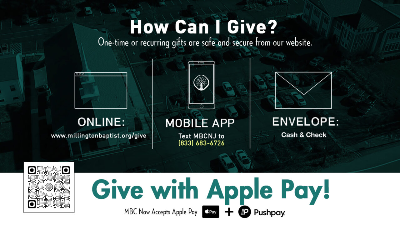 give - Millington Baptist Church, image size:1280x720