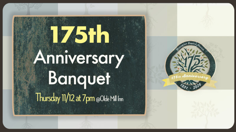 MBC 175th Anniversary Banquet