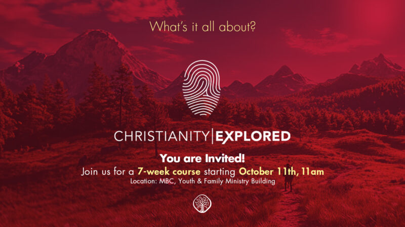 Christianity Explored Fall 2026